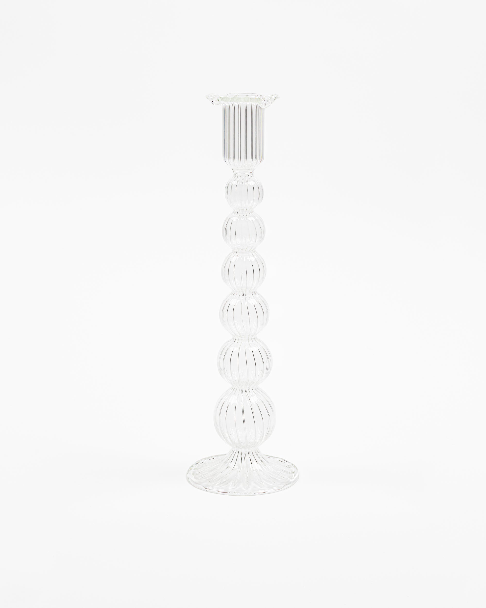 Bubble - Handmade Glass Candlestick