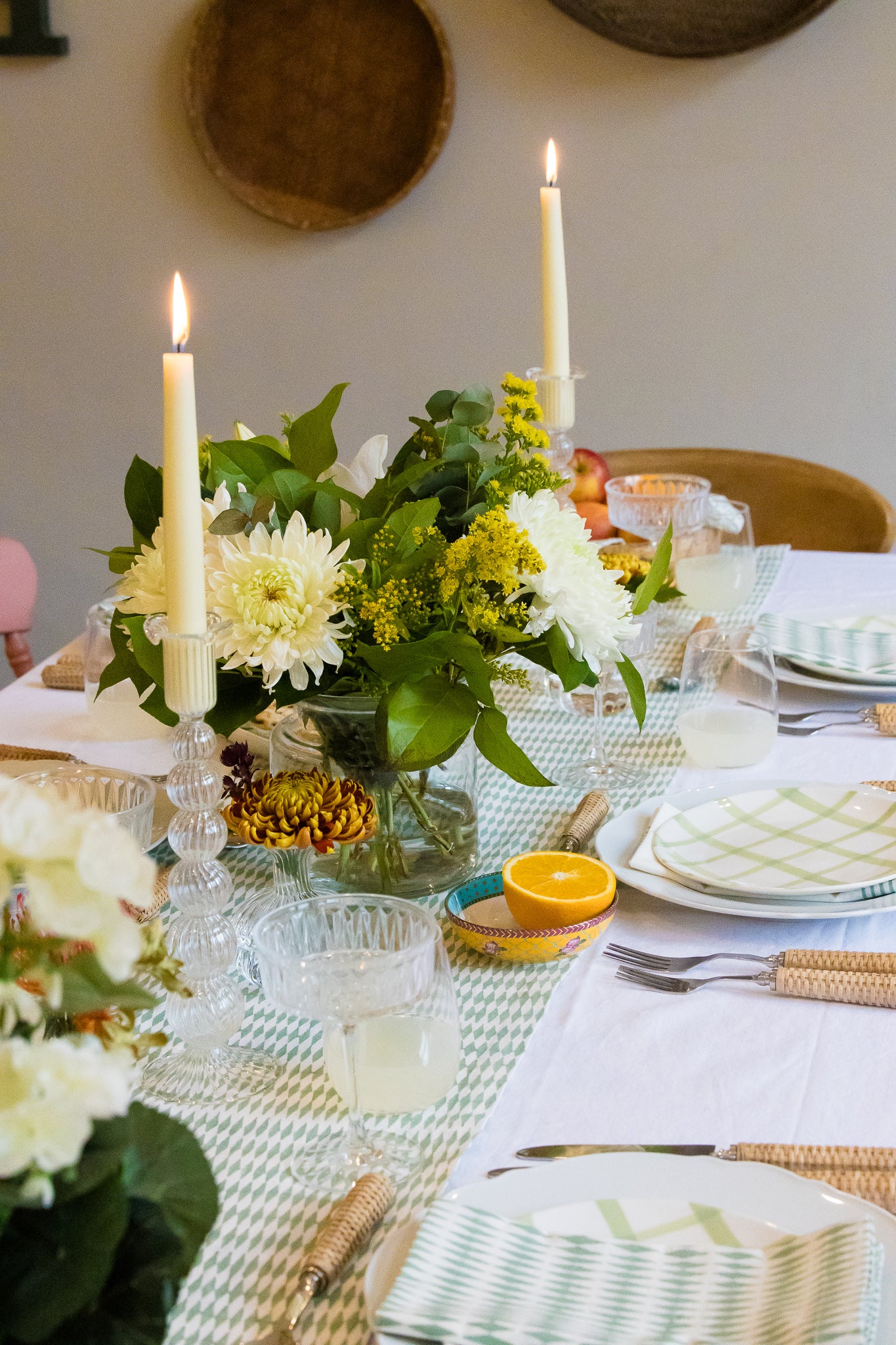 Table Runners | Block Printed Cotton | Rosie Dalia